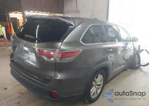 2016 Toyota Highlander Le V6 z USA, uszkodzony, nr VIN 5TDBKRFH1GS268230
